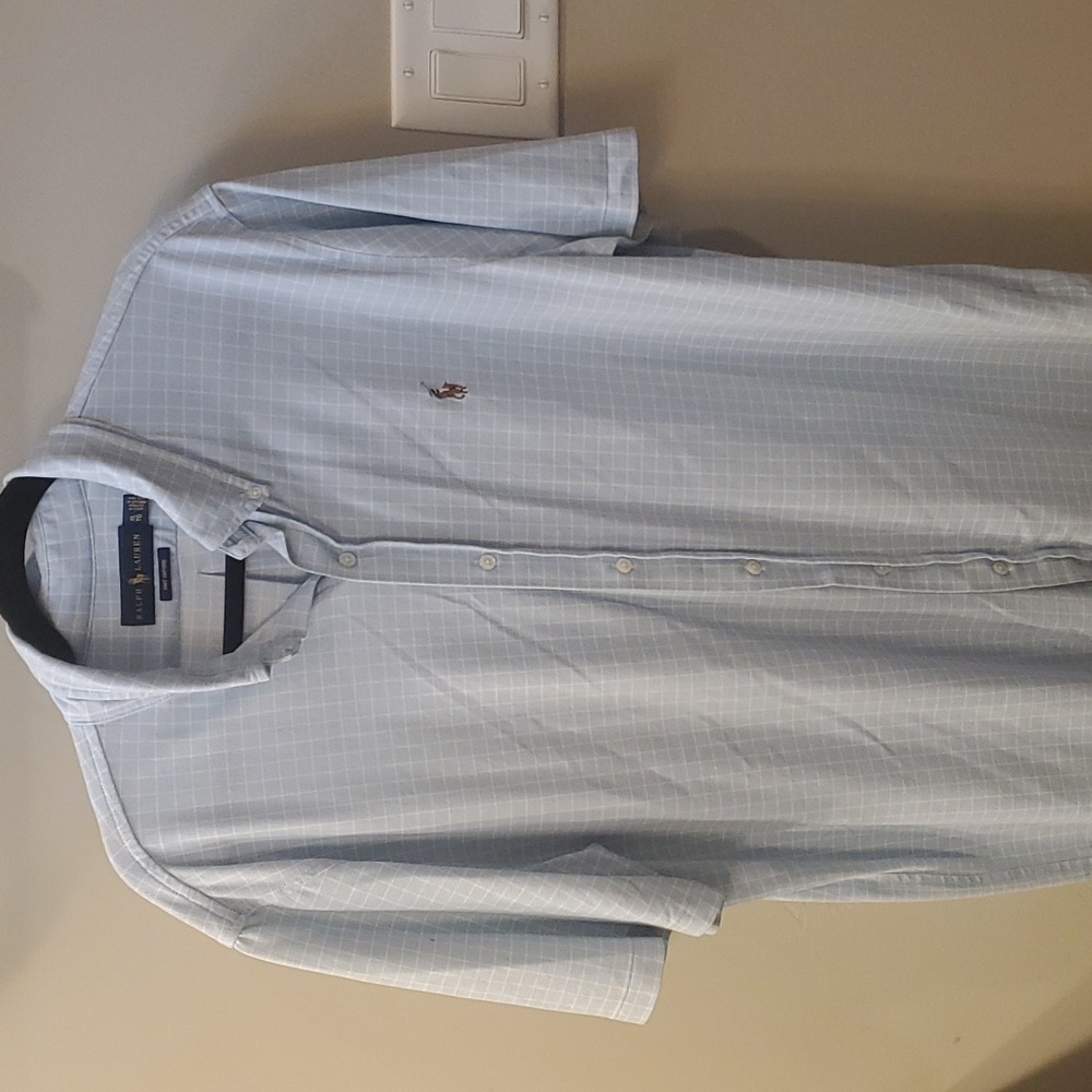 Short sleeve Ralph Lauren knit Oxford button down